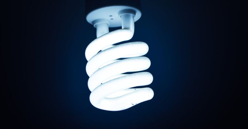 Energy Saving - White Cfl Bulb