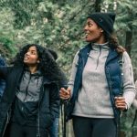 Hiking Gear - People Hiking in a Forest