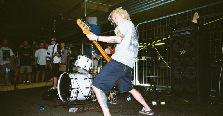 Indie Film - Band Playing Punk Music