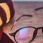 Harry Potter - Scarf and Eyeglasses on the Table
