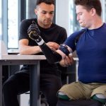 Healthcare Robotics - Engineer Fitting Prosthetic Arm