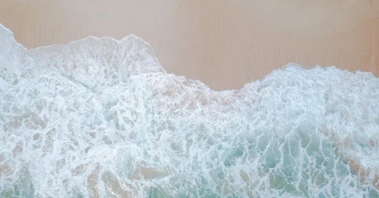 Drones Environment - Bird's Eye View Of Sea During Daytime