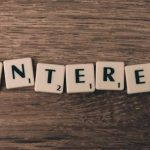 Social Media Business - Pinterest Scarbble on Brown Wood