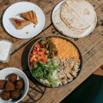 Indian Curry - Various traditional Indian dishes served on table in restaurant